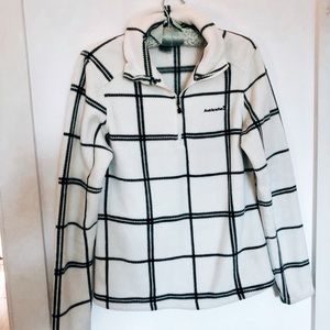 Plaid Fleece Quarter-Zip